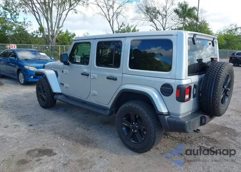 2023 Jeep Wrangler 4-Door Sahara Altitude 4X4 from USA, damaged, VIN 1C4HJXENXPW665640